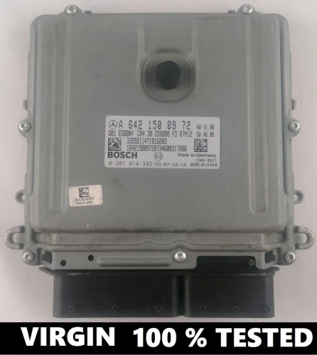 A6421500972 0281014342 calculateur moteur Mercedes-Benz 3.0 CDI OM642 Virgin Vito 120 CDI / Viano 3.0 CDI W639