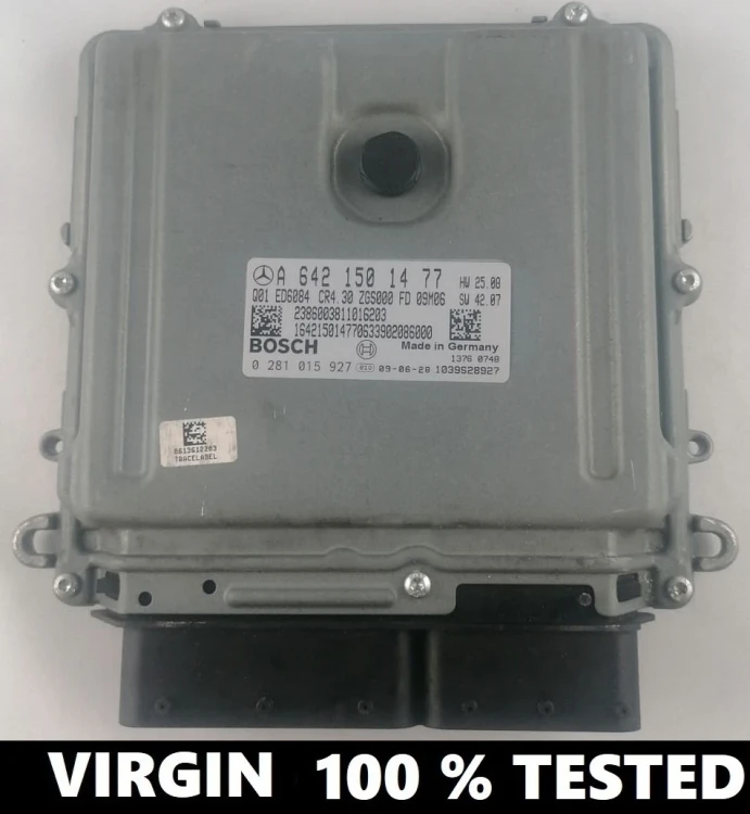 A6421501477 0281015927 centralina motore Mercedes-Benz 3.0 CDI OM642 Virgin