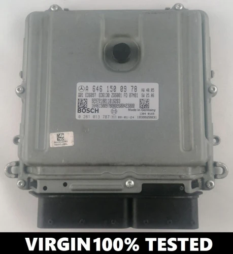 A6461500978 0281013787 calculateur moteur Mercedes-Benz 2.2 CDI OM646 Virgin Vito W639 115 CDI / Viano W639 2.2 CDI