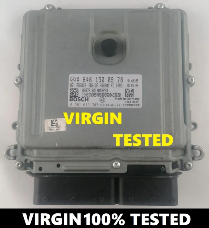 A6461500978 0281013787 Motorsteuergerät Mercedes-Benz 2.2 CDI OM646 Virgin Vito W639 115 CDI / Viano W639 2.2 CDI – weitere A