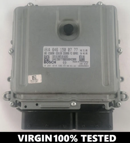 A6461500777 0281014186 centralina motore Mercedes-Benz 2.2 CDI OM646 Virgin Vito / Viano W639 110 CDI