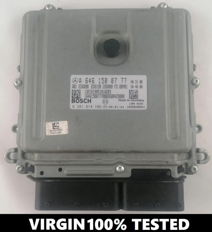A6461500777 0281014186 centralina motor Mercedes-Benz 2.2 CDI OM646 Virgin Vito / Viano W639 110 CDI