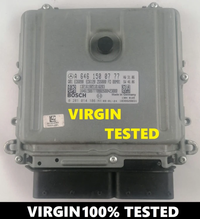 A6461500777 0281014186 Motorsteuergerät Mercedes-Benz 2.2 CDI OM646 Virgin Vito / Viano W639 110 CDI – weitere Ansicht