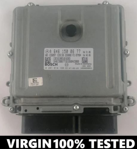 A6461500677 0281014188 centralina motore Mercedes-Benz 2.2 CDI OM646 Virgin Vito / Viano W639