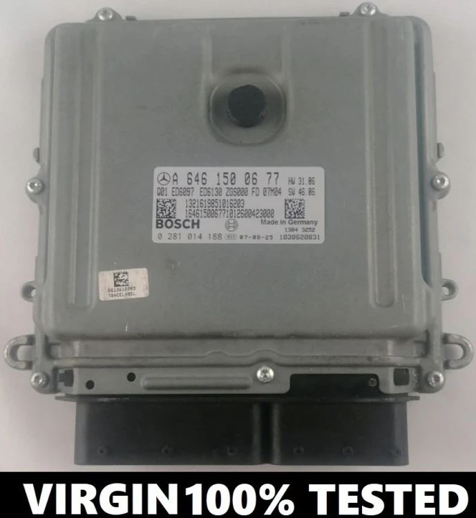 A6461500677 0281014188 calculateur moteur Mercedes-Benz 2.2 CDI OM646 Virgin Vito / Viano W639