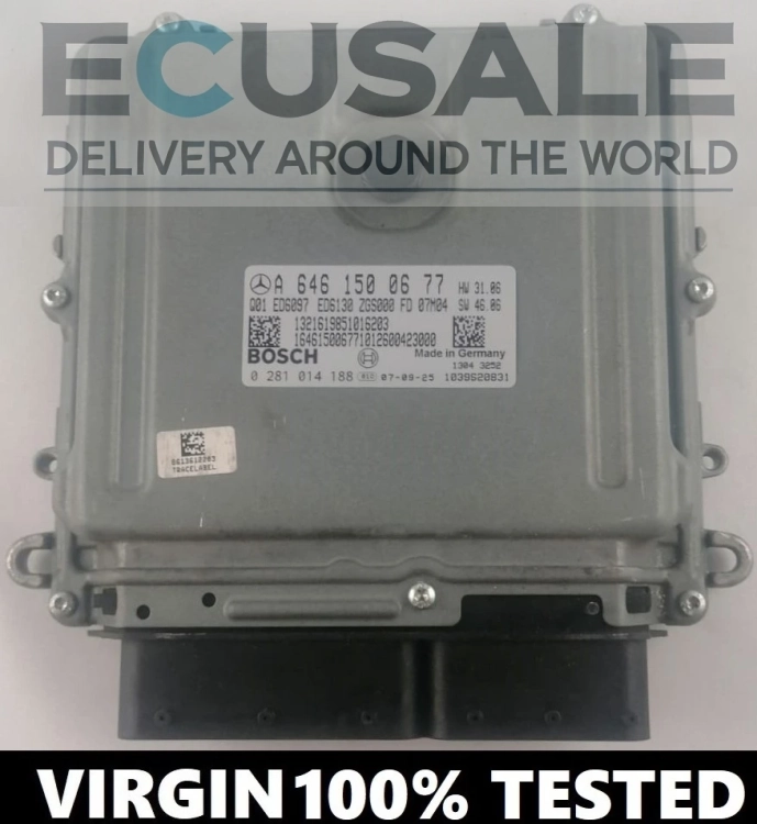 CENTRALINA DO MOTOR Mercedes Viano 2.2 A6461500677 0281014188 CR4.20