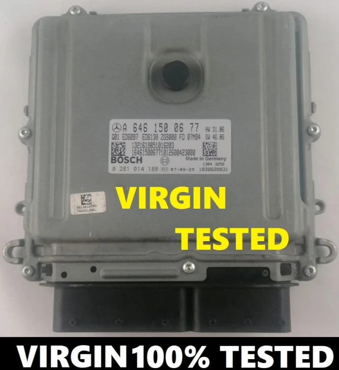 A6461500677 0281014188 Motorsteuergerät Mercedes-Benz 2.2 CDI OM646 Virgin Vito / Viano W639 – weitere Ansicht