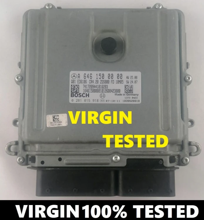 A6461500000 0281015918 calculateur moteur Mercedes-Benz 2.2 CDI OM646 Virgin Vito / Viano W639 – vue supplémentaire