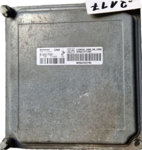 S120217001D 9661971580 calculateur de boîte de vitesses Peugeot 1007