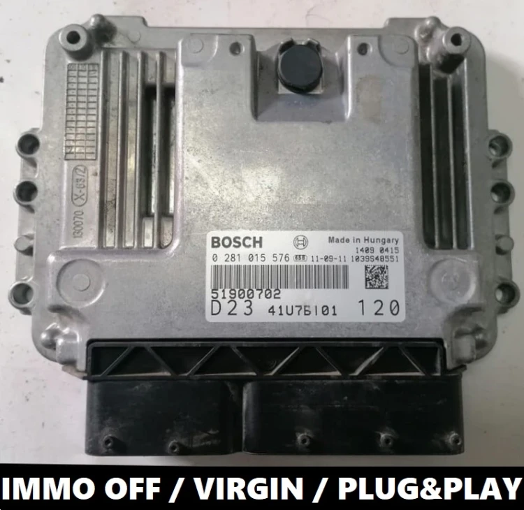 51900702 0281015576 centralina do motor Bosch Fiat Ducato 2.3 Multijet