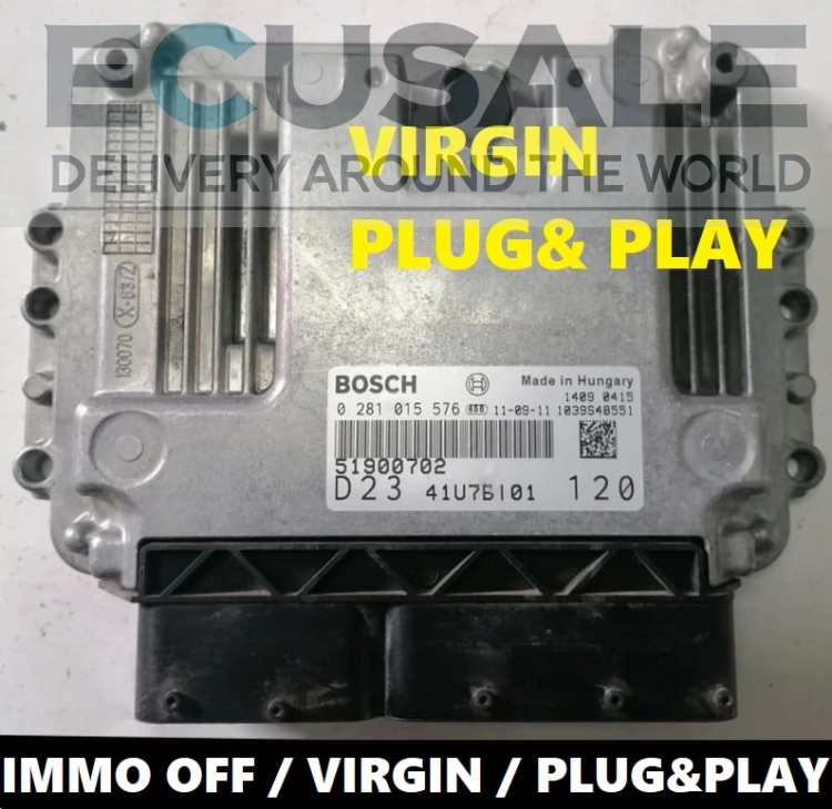 ECU 51900702 fiat  ducato  2.3  immo off 0281015576 CENTRALITA