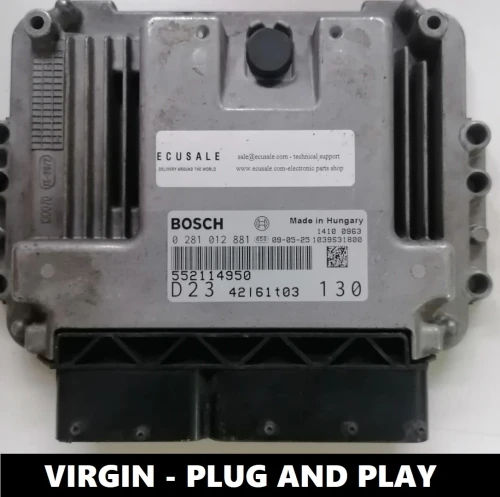 552114950 0281012881 centralina motore Bosch Fiat Ducato 2.3 Multijet