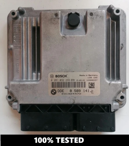 8589141 0281032299 centralina motore BMW 2.0 Diesel DDE8589141