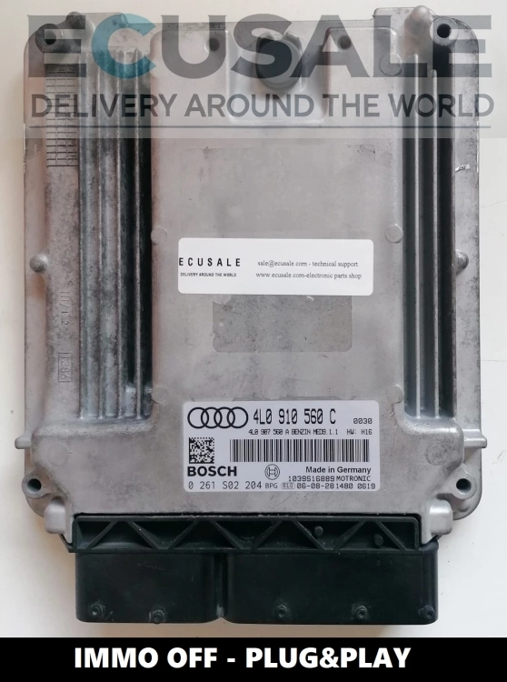 CENTRALITA  AUDI Q7 4.2  IMMO OFF 4L0910560C 0261S02204