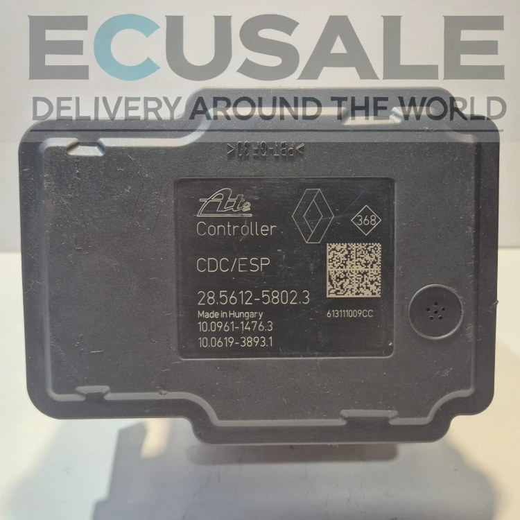 Pompe ABS Renault 476602272R 10021208204 + calculateur ABS 28561258023 ensemble complet