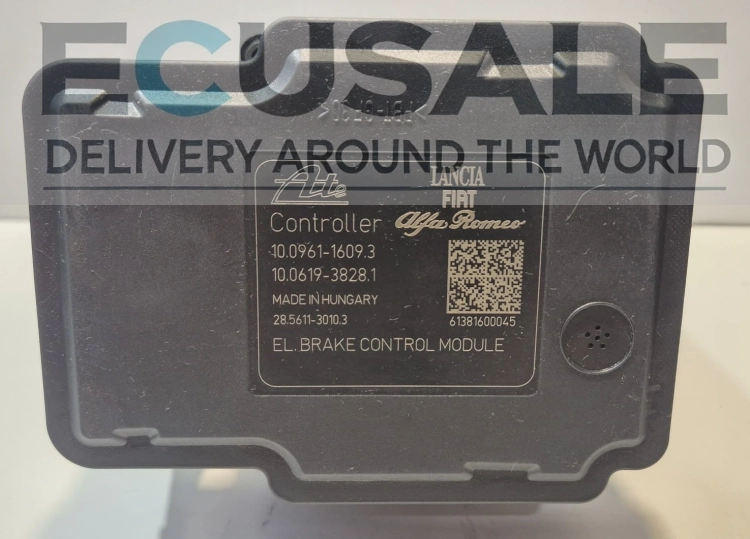 Centralita ABS 10096116093 – vista del módulo electrónico de la bomba completa