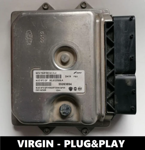 55263694 MJD 8F3.QF centralina motore Fiat Fiorino 1.3 Multijet