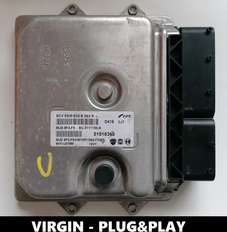 51918363 MJD 8F3.F5 calculateur moteur Fiat Qubo 1.3 Multijet