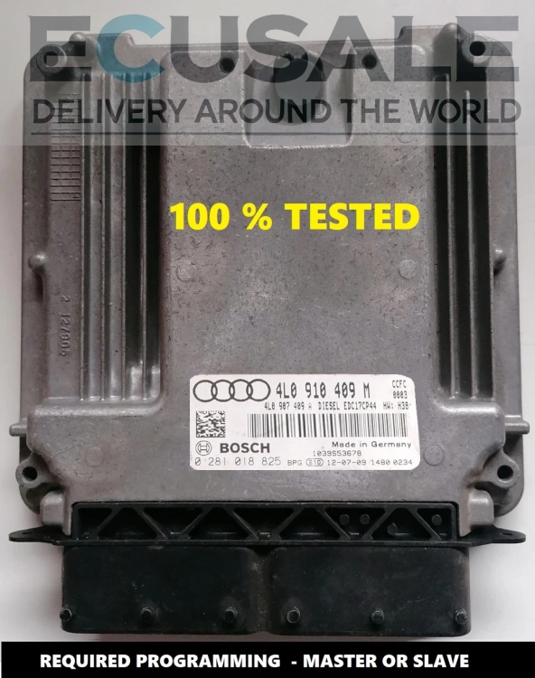ECU 0281018825 Audi Q7 V8 4L0910409M CENTRALITA