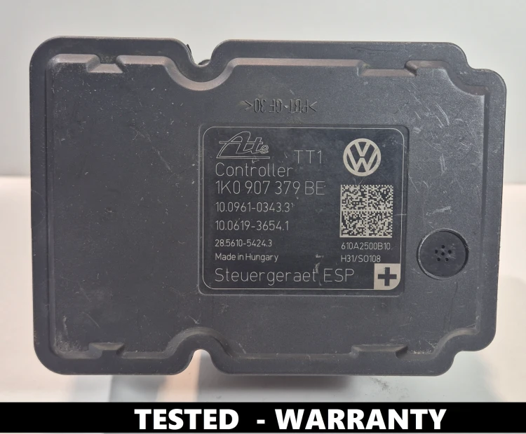 1K0614517CP 1K0907379BE ABS-Pumpe mit Steuergerät VW Audi Seat Škoda