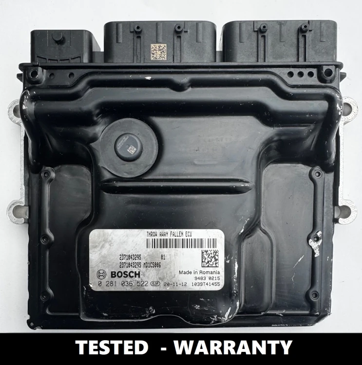 0281036522 237104329S centralina do motor Bosch Renault Clio / Captur / Megane