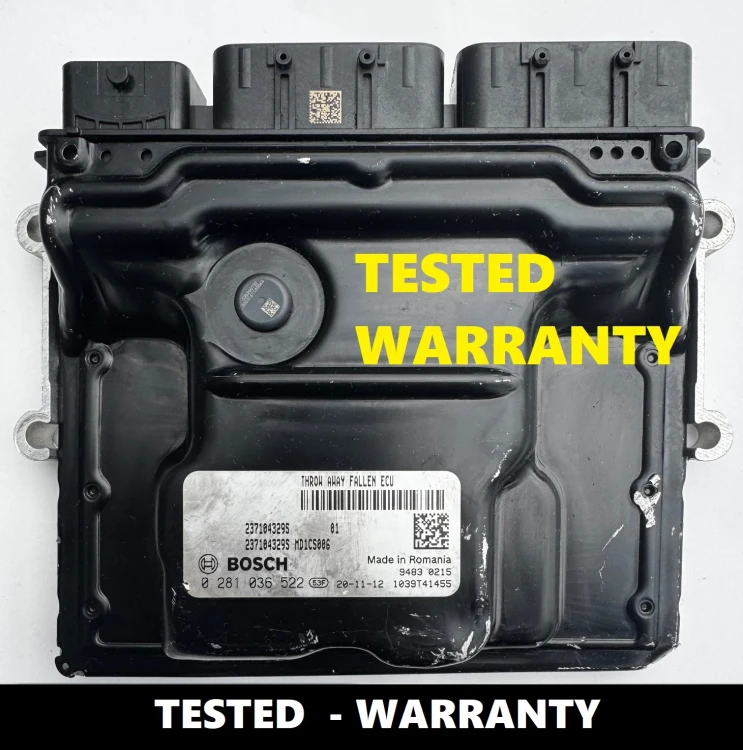 0281036522 237104329S centralita de motor Bosch Renault Clio / Captur / Megane – vista adicional