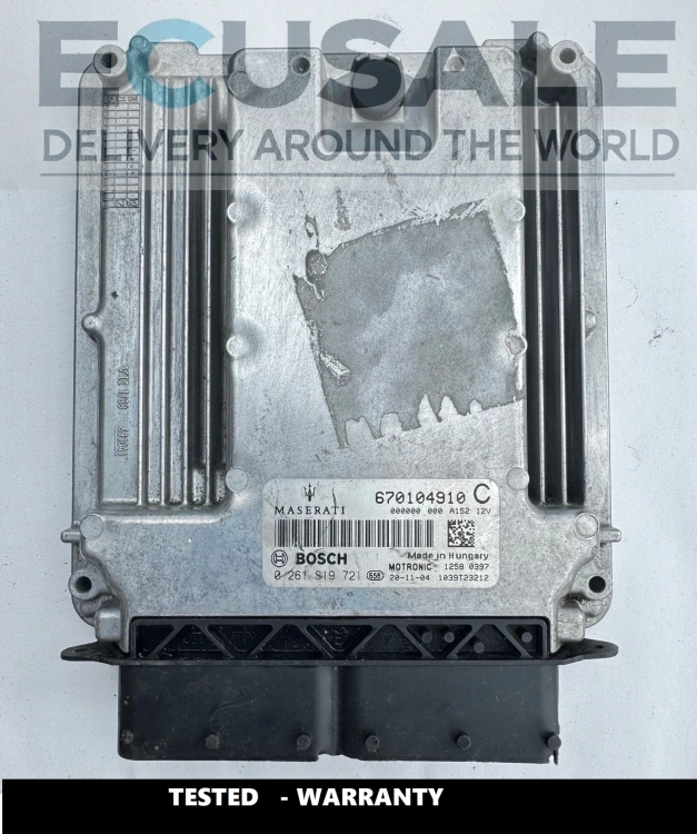 0261S19721 670104910C sterownik silnika Bosch Maserati Levante 3.0 V6 ECU