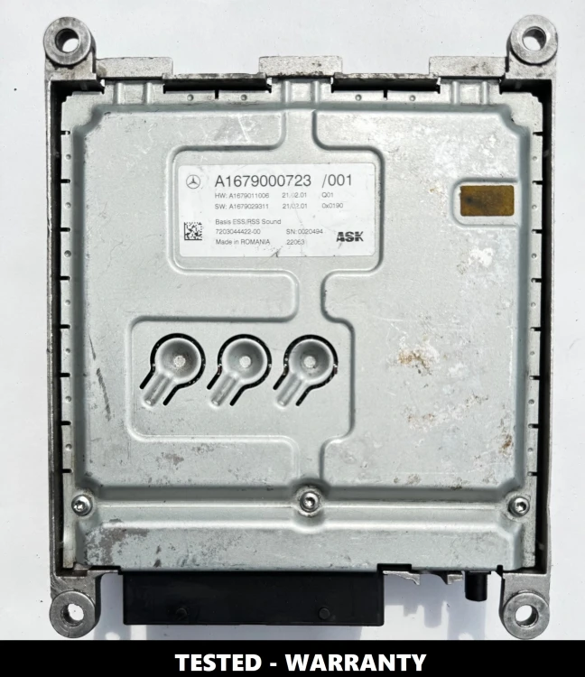 A1679000723 A1679029311 Audioverstärker Mercedes GLE W167