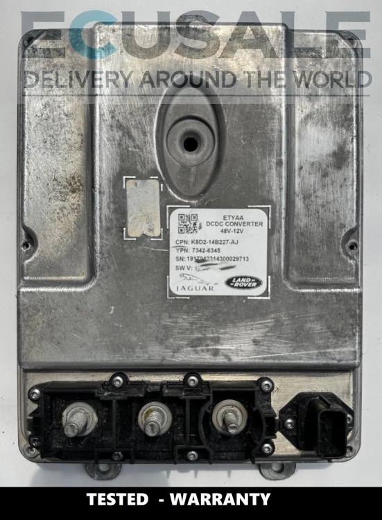 Module de batterie hybride 48V K8D214B227AJ Land Rover mHEV
