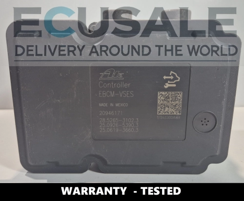 20946171 calculateur ABS Opel Antara Chevrolet Captiva ATE