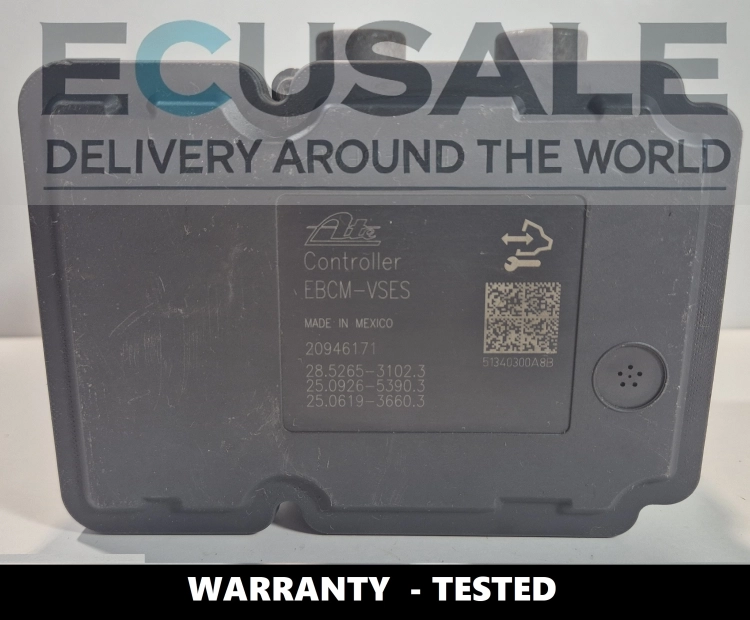 20946171 calculateur ABS Opel Antara Chevrolet Captiva ATE