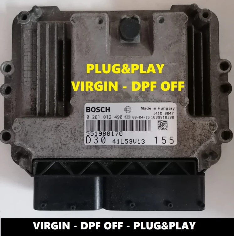 551980170 0281012490 calculateur moteur Bosch Fiat Ducato 3.0 – vue supplémentaire
