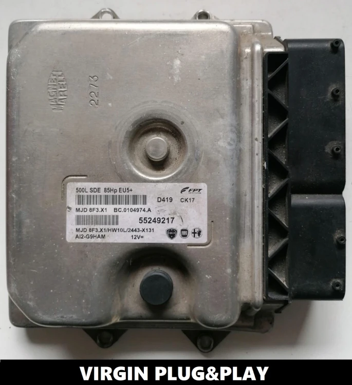 55249217 MJD 8F3.X1 centralina motore Fiat Punto 1.3 Multijet