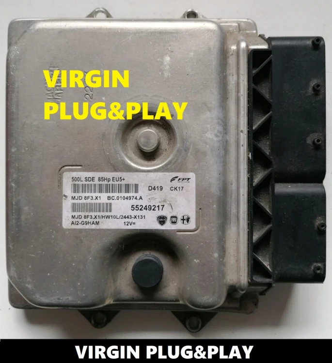 55249217 MJD 8F3.X1 centralina motore Fiat Punto 1.3 Multijet – vista aggiuntiva
