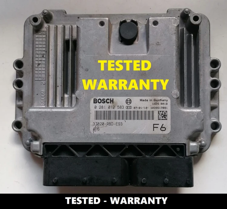 Zdjęcie ECU Honda Accord 2.2 diesel – oryginalny sterownik 0281012583 / 37820RBDE93 Bosch EDC16C31.
