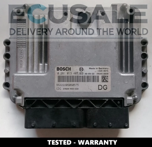 Centralita de motor Honda Civic 2.2 Diesel 0281013407 – Módulo Bosch comprobado con referencia 37820-R06-E15.