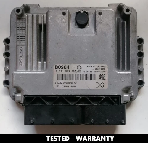 Sterownik silnika Honda Civic 2.2 diesel 0281013407 – przetestowany moduł Bosch z numerem 37820-R06-E15.