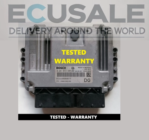 Foto da ECU Honda Civic 2.2 i-CTDi – centralina original Bosch EDC16C31 com número de série 9S222209060575.