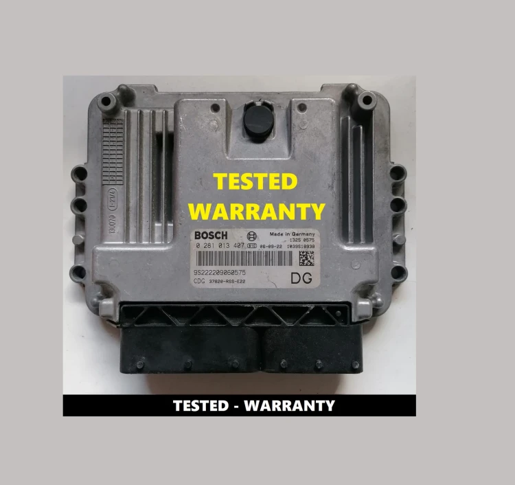 Zdjęcie ECU Honda Civic 2.2 i-CTDi – oryginalny sterownik Bosch EDC16C31 o numerze 9S222209060575.