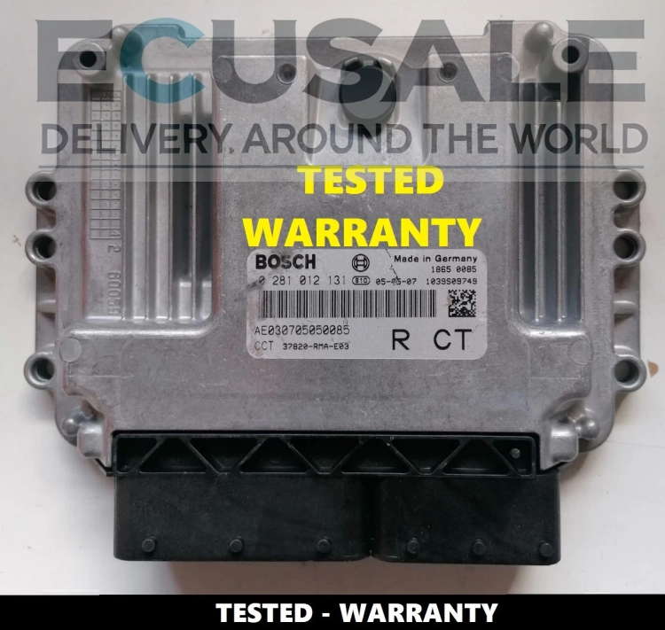 Foto de la centralita Bosch EDC16C31 para Honda CR-V 2.2 i-CTDi – módulo original y funcional 37820RMAE03.