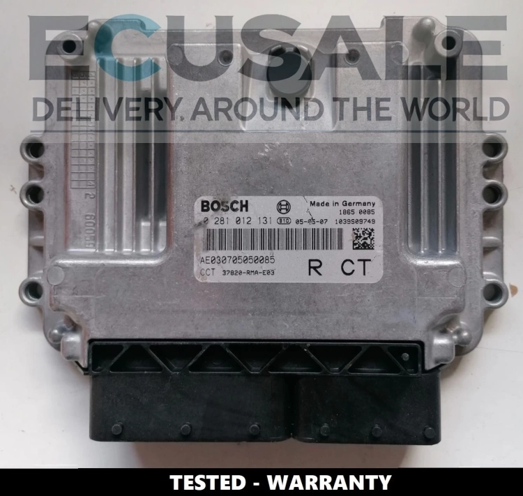 Centralita de motor Honda CR-V 2.2 Diesel 0281012131 – ECU Bosch comprobada con referencia 37820-RMA-E03.