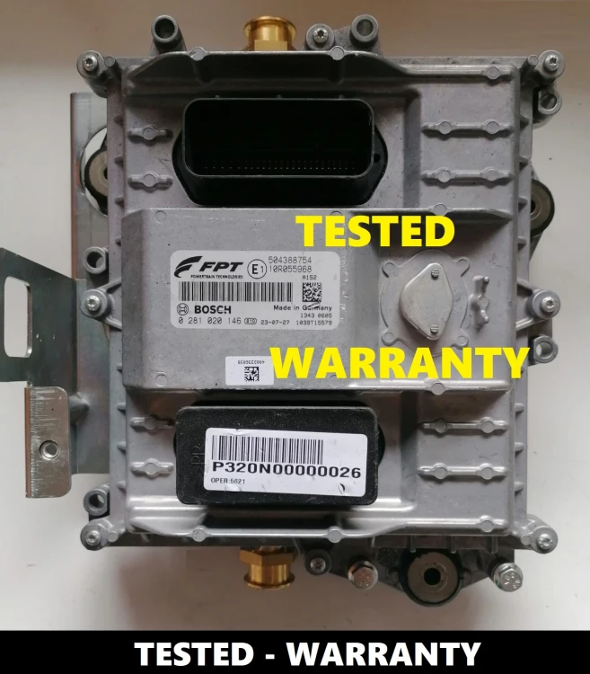 0281020146 504388754 Centralina de motor nova Bosch EDC17CV41 Iveco Stralis Cursor – vista adicional