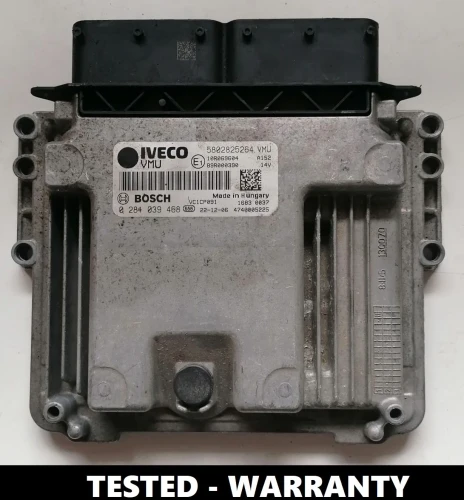 Centralina motore Iveco MD1CE101 – Bosch 0281039468, unità originale 5802825264, testata e funzionante.