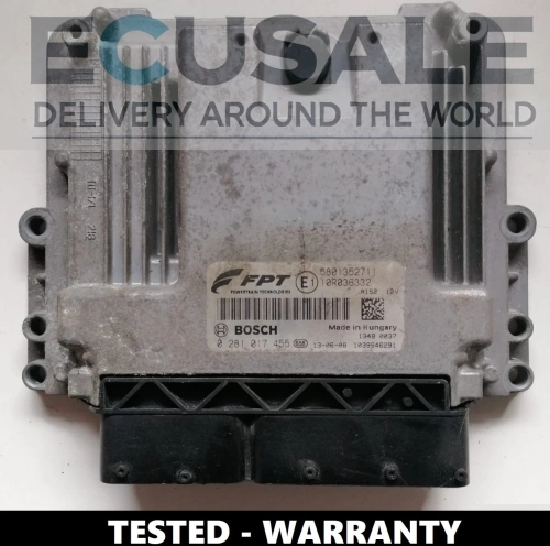 Foto de la centralita Bosch EDC17C49 para Iveco Daily 2.3 – unidad original 580135271J, probada y funcional.