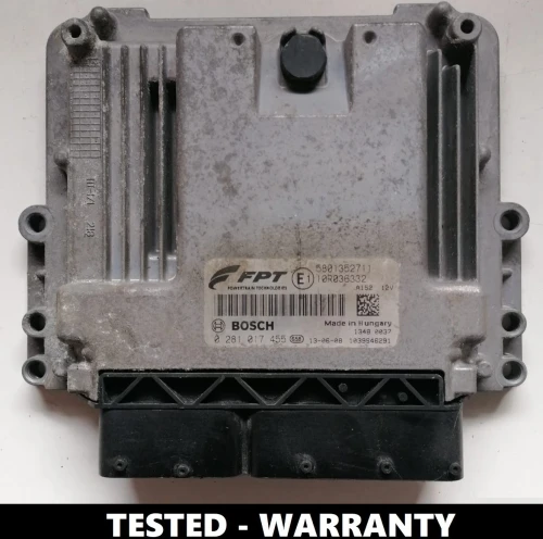Zdjęcie ECU Bosch EDC17C49 do Iveco Daily 2.3 – oryginalna jednostka sterująca 580135271J po testach.