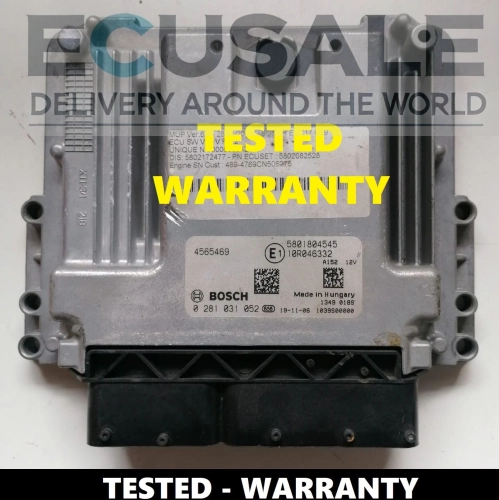 Foto des Steuergeräts Iveco Eurocargo / S-Way – Bosch 0281031052, Originalmodul 5801804545.