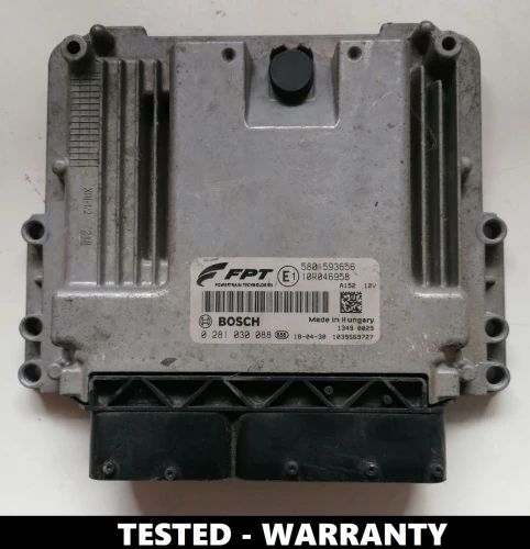 Centralina motore Iveco MD1CE101 – Bosch 0281030088, codice 5801593656, testata