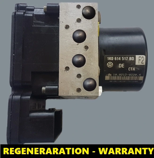 1K0614517BD 1K0907379AD pompa ABS con centralina VW Audi Seat Škoda – rigenerata