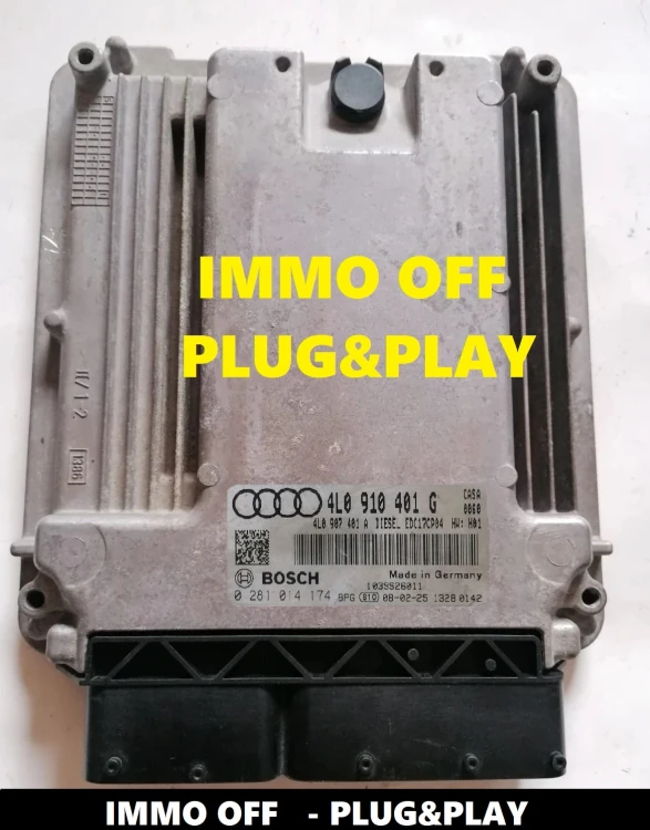 0281014174 4L0910401G Motorsteuergerät Bosch EDC17CP04 Audi Q7 3.0 TDI