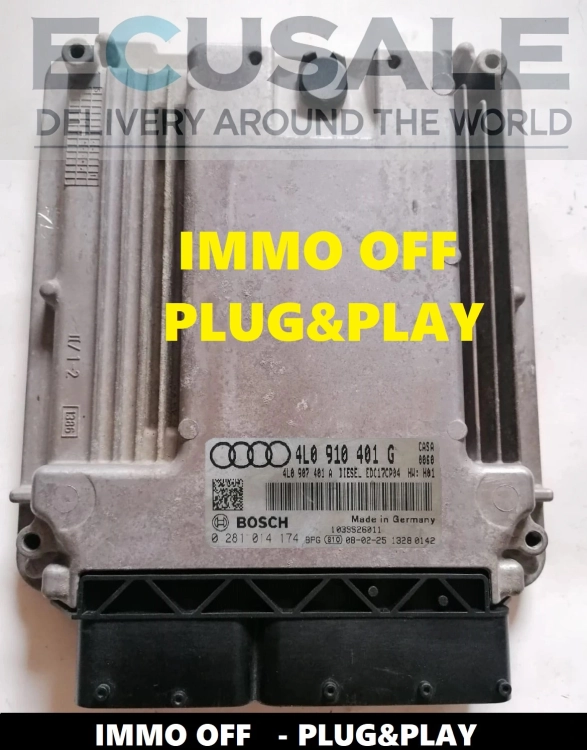 Calculateur Moteur Audi Q7 0281014174 4L0910401G / 4L0907401A